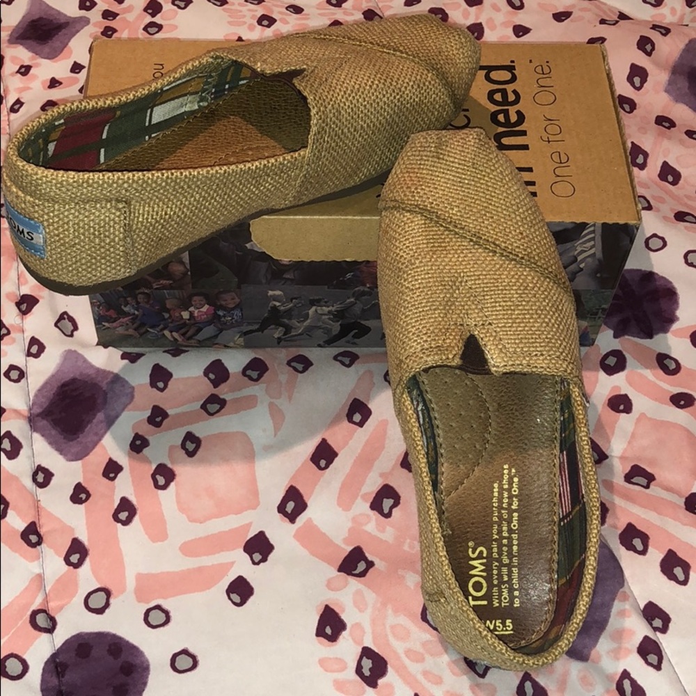 Tan Toms Shoes
